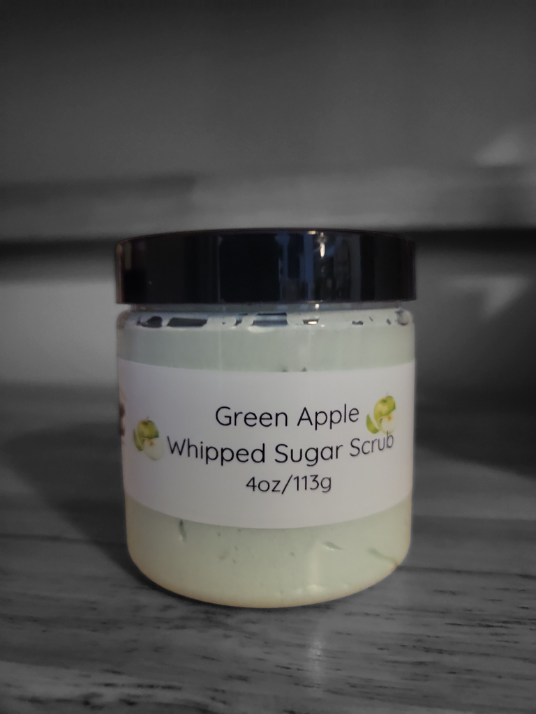 4oz Green Apple Whipped Sugar Scrub