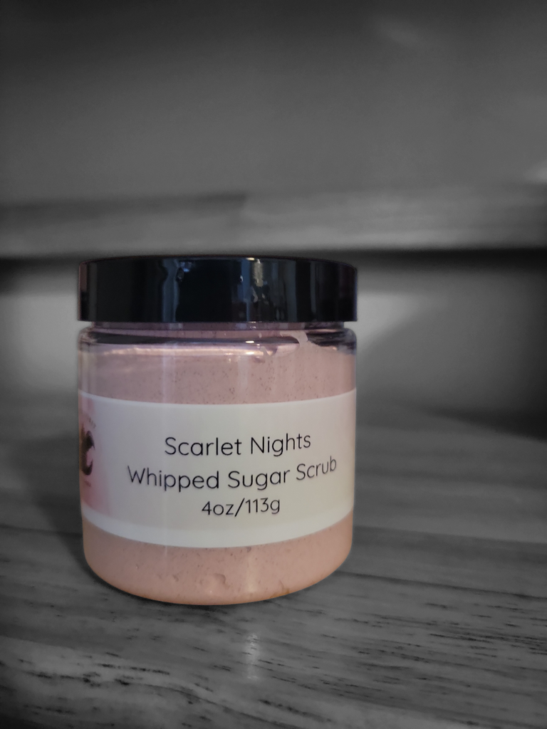 4oz Scarlet Nights Whipped Sugar Scrub